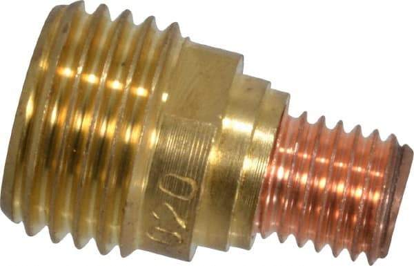 ESAB - 0.5mm Gas Lens TIG Torch Collet Body - Suitable for HW20, 20A, Industry Standard No. 45V41 - Exact Tool & Supply