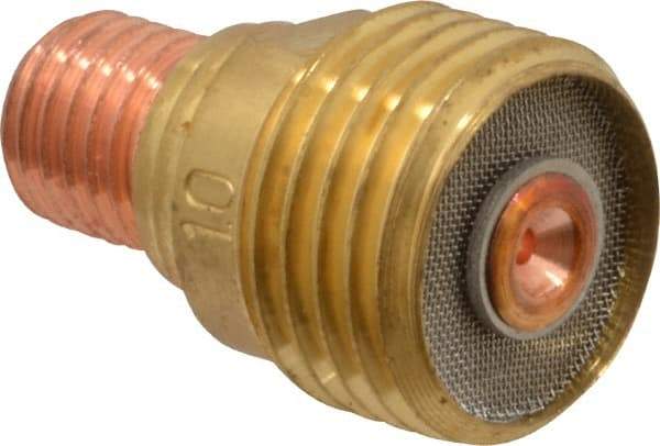 ESAB - 1mm Gas Lens TIG Torch Collet Body - Suitable for HW20, 20A, Industry Standard No. 45V42 - Exact Tool & Supply