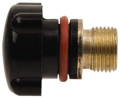 ESAB - Short TIG Torch Cap with O-Ring - For Use with HW-17, 18, 26 - Exact Tool & Supply