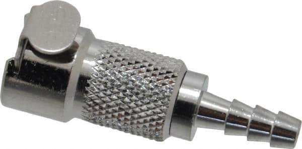 CPC Colder Products - Chrome Plated Brass Push-to-Connect Female Connector - 250 Max psi, Buna Nitrile O-Ring - Exact Tool & Supply