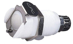 CPC Colder Products - 1/4" OD, Acetal Push-to-Connect Female Connector - 120 Max psi, White - Exact Tool & Supply
