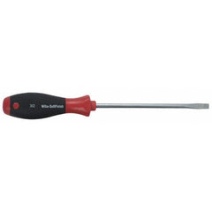 Wiha - 1/4" Blade Width, 6" OAL, Standard Slotted Screwdriver - Exact Tool & Supply