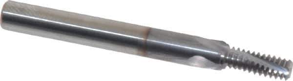 Vargus - #10-32, #12-32 to 3/8-32 UNEF, UNF, 0.15" Cutting Diam, 3 Flute, Solid Carbide Helical Flute Thread Mill - Internal Thread, 0.391" LOC, 1.772" OAL, 3/16" Shank Diam - Exact Tool & Supply
