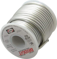 Harris Products - 1/8 Inch Diameter, Nickel, Lead Free Solder - 1 Lb. - Exact Tool & Supply