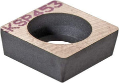 Kennametal - 6.6mm Inscribed Circle, Square Turning Shim for Indexables - 0.156" Thick, SKSP Shim Style - Exact Tool & Supply