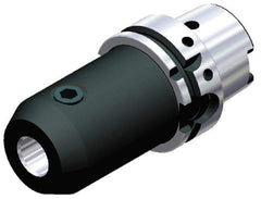 Kennametal - HSK80A Taper, 63/64" Inside Hole Diam, 4.3307" Projection, Whistle Notch Adapter - Through Coolant - Exact Tool & Supply