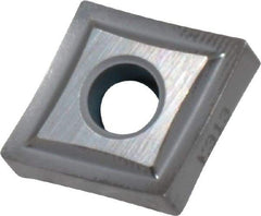 Kennametal - CNMP431 Grade K313 Carbide Turning Insert - Uncoated, 80° Diamond, 1/2" Inscr Circle, 3/16" Thick, 1/64" Corner Radius - Exact Tool & Supply
