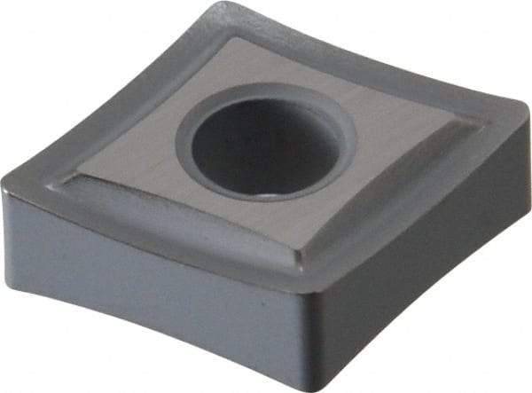 Kennametal - CNMP432 Grade K313 Carbide Turning Insert - Uncoated, 80° Diamond, 1/2" Inscr Circle, 3/16" Thick, 1/32" Corner Radius - Exact Tool & Supply