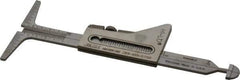 Made in USA - Stainless Steel Weld Gage - Use for Pipe Wall, Fillet and Butt Welds, Checks Thickness of Pipe and Plate, Measures Scribe Lines and Crown Height - Exact Tool & Supply