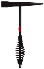 Made in USA - 1 Lb Head Welder's Hammer - 10-1/2" Long - Exact Tool & Supply