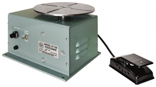 Made in USA - 6-3/8 Inch Wide x 8 Inch Deep x 9-1/4 Inch High, Welding Positioner for Model 100 - Exact Tool & Supply