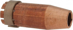 Bernard - MIG Nozzle Insulator Tapered Welder Nozzle/Tip/Insulator - 1/2" Wire Outside Diam - Exact Tool & Supply