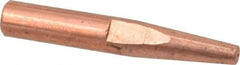 Bernard - MIG Q Gun Contact Tip Welder Nozzle/Tip/Insulator - 0.035" Wire Outside Diam - Exact Tool & Supply