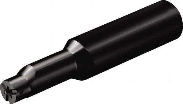 Sandvik Coromant - 1/2" Min Bore Diam, 111.1mm OAL, 1/2" Shank Diam, MB-E0500-19-07R Indexable Boring Bar - MB-07 Insert - Exact Tool & Supply