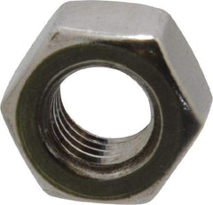 Value Collection - M8x1.25 Metric Coarse Stainless Steel Right Hand Heavy Hex Nut - 13mm Across Flats, 8mm High, Uncoated - Exact Tool & Supply