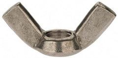 Value Collection - M16x2.00 Metric Coarse, Stainless Steel Standard Wing Nut - Grade 18-8, Austenitic Grade A2, 73mm Wing Span, 37.5mm Wing Span - Exact Tool & Supply