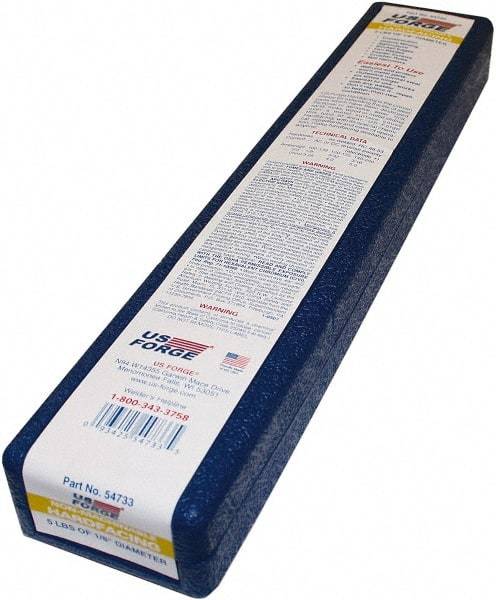 Made in USA - 14" Long, 1/8" Diam, Steel Arc Welding Electrode - Hardfacing Electrode - Exact Tool & Supply
