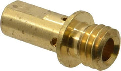 Miller Electric - MIG Contact Tip Adapter Welder Nozzle/Tip/Insulator - 0.8mm to 0.03" Wire Outside Diam - Exact Tool & Supply