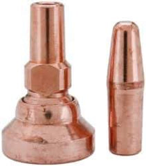 Miller Electric - #1 MT Flat Swivel Tip Spot Welder Tip - For Use with Standard Tongs, 90 - Exact Tool & Supply