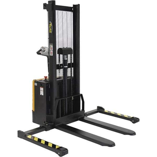 Vestil - Battery Operated Lifts Type: Stacker Load Capacity (Lb.): 2,000 - Exact Tool & Supply