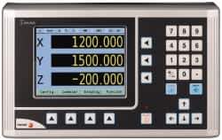 Fagor - 3 Axis, 36" X-Axis Travel, 16" Y-Axis Travel, 16" Z-Axis Travel, Milling DRO System - 0.0002", 0.0005", 0.001" Resolution, 10µm Accuracy, LCD Display - Exact Tool & Supply