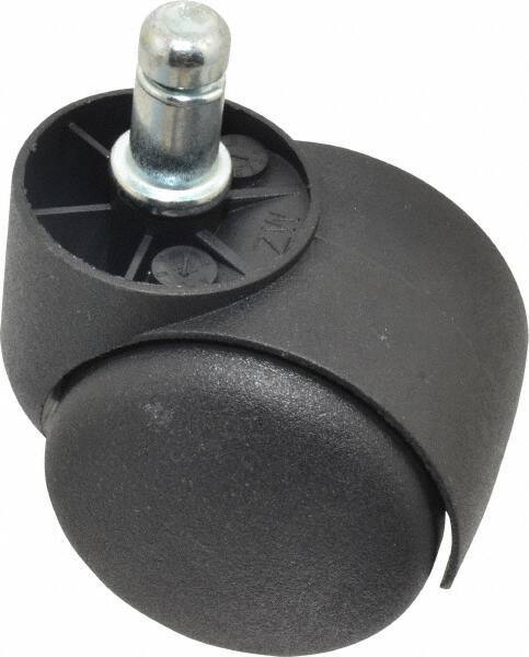 Bevco - Black Carpet Casters - For Carpeted Surfaces (5) - Exact Tool & Supply