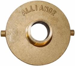 Value Collection - 2-1/2" Thread Hydrant Adapter - Brass - Exact Tool & Supply