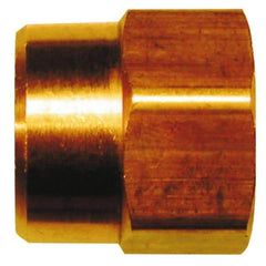 Cerro - 3/4 FGHT & 3/4 FPT Garden Hose Fitting - Brass, Female Hose to Female Pipe Connector - Exact Tool & Supply