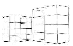 Mule - Silver Wire Guard - For Use with Emergency Light Units - Exact Tool & Supply