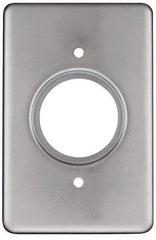 Thomas & Betts - Electrical Outlet Box Steel Device Cover - Includes Gasket - Exact Tool & Supply