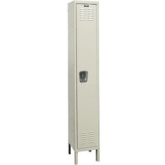 Hallowell - 1 Door, 1 Tier, Premium Wardrobe Lockers - Exact Tool & Supply