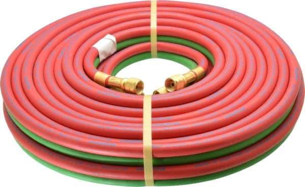 Continental ContiTech - 1/4" Inside, Grade T Welding Hose - 50' Long - Exact Tool & Supply