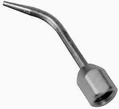 Miller-Smith - Curved Torch Tip - Tip Number 2, Hydrogen, For Use with Smith Equipment - Exact Tool & Supply