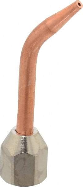 Miller-Smith - Curved Torch Tip - Tip Number 5, Propane, For Use with Smith Equipment - Exact Tool & Supply