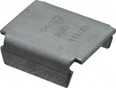 Cooper B-Line - Zinc Plated Carbon Steel Strut Channel End Cap - 1/2" Bolt, Used with Cooper B Line B22 Channel & Strut - Exact Tool & Supply