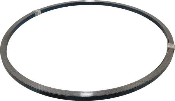 Value Collection - 1 Piece, 50 Ft. Long x 1/2 Inch Wide x 0.042 Inch Thick, Roll Shim Stock - Spring Steel - Exact Tool & Supply
