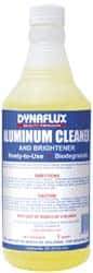 Dynaflux - Water Based Aluminum Cleaner - 1 Qt Bottle - Exact Tool & Supply