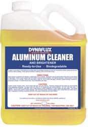 Dynaflux - Water Based Aluminum Cleaner - 1 Gal Jug - Exact Tool & Supply