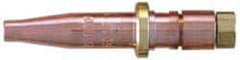 Miller-Smith - 3/4 to 1 Inch 1 Piece SC Series Heavy Duty Cutting Torch Tip - Tip Number 2, Oxygen Acetylene, For Use with Smith Equipment - Exact Tool & Supply