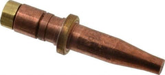 Miller-Smith - 3/16 to 1/4 Inch 1 Piece SC Series Heavy Duty Cutting Torch Tip - Tip Number 00, Oxygen Acetylene, For Use with Smith Equipment - Exact Tool & Supply