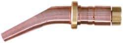 Miller-Smith - 1-1/2 Rivets Inch Cutting 1 Piece SC Series Heavy Duty Riser Torch Tip - Tip Number 3, Oxygen Acetylene, For Use with Smith Equipment - Exact Tool & Supply