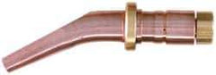 Miller-Smith - 1-1/2 Rivets Inch Cutting 1 Piece SC Series Heavy Duty Riser Torch Tip - Tip Number 3, Oxygen Acetylene, For Use with Smith Equipment - Exact Tool & Supply