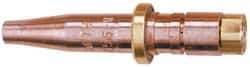 Miller-Smith - 1/2 to 5/8 Inch 1 Piece SC Series Heavy Duty Heavy Preheat Cutting Torch Tip - Tip Number 1, Oxygen Acetylene, For Use with Smith Equipment - Exact Tool & Supply
