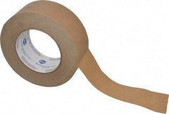 Intertape - 2" x 60 Yd Natural (Color) Rubber Adhesive Packaging Tape - Paper Backing, 7.2 mil Thick, 45 Lb Tensile Strength, Series 530 - Exact Tool & Supply
