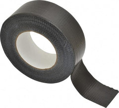 Intertape - 2" x 55m Black Duct Tape - 9 mil, Rubber Adhesive, Polyethylene Cloth Backing, 18 Lb/ln Tensile Strength, 32°F to 160°F, Series AC20 - Exact Tool & Supply