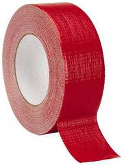 Intertape - 2" x 55m Red Duct Tape - 9 mil, Rubber Adhesive, Polyethylene Cloth Backing, 18 Lb/ln Tensile Strength, 32°F to 160°F, Series AC20 - Exact Tool & Supply