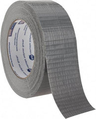 Intertape - 2" x 55 Yds Silver Duct Tape - 7 mil, Rubber Adhesive, Polyethylene Film Backing, 17 Lb/ln Tensile Strength, Series AC10 - Exact Tool & Supply