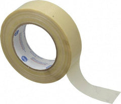 Intertape - 1-1/2" x 60 Yd Natural (Color) Rubber Adhesive Packaging Tape - Polyester Film Backing, 5.6 mil Thick, 175 Lb Tensile Strength, Series RG15 - Exact Tool & Supply