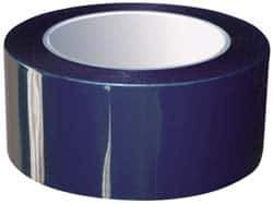 Intertape - 4" Wide x 72 Yd Long Blue Polyester Film Masking Tape - Series 6120, 3.2 mil Thick, 25 In/Lb Tensile Strength - Exact Tool & Supply