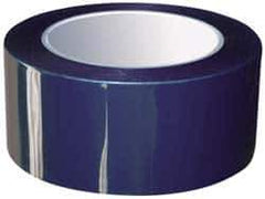 Intertape - 4" Wide x 72 Yd Long Blue Polyester Film Masking Tape - Series 6120, 3.2 mil Thick, 25 In/Lb Tensile Strength - Exact Tool & Supply